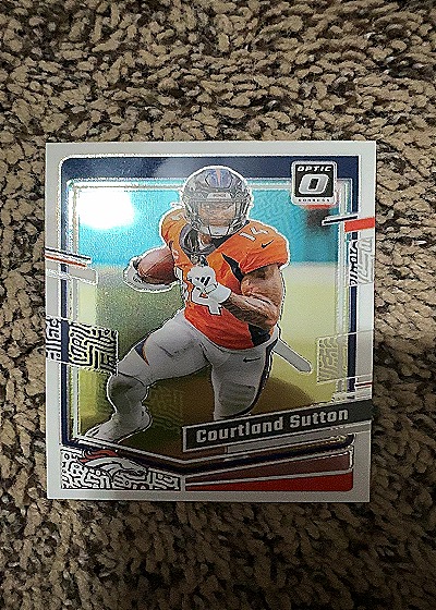 2023 Panini Donruss Optic #53 Courtland Sutton — front