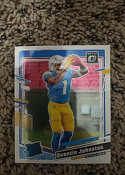 2023 Panini Donruss Optic #265 Quentin Johnston — front