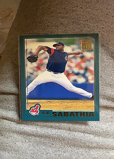 2001 Topps #T88 C.C. Sabathia — front