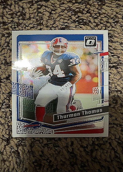 2023 Panini Donruss Optic #24 Thurman Thomas — front