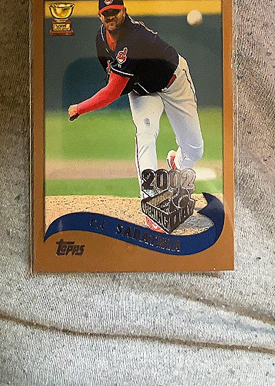 2002 Topps #163 C.C. Sabathia — front