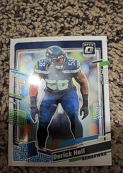 2023 Donruss Optic #291 Derick Hall — front