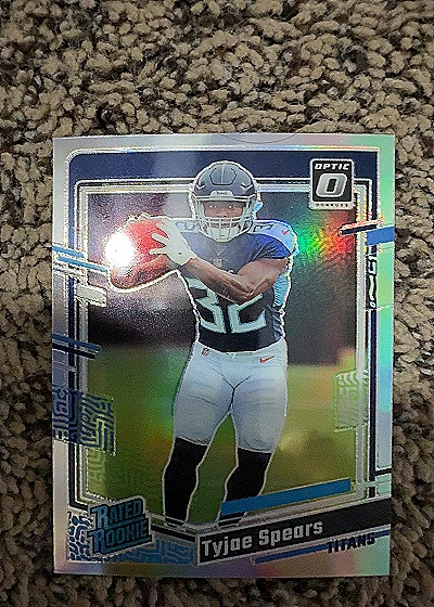 2023 Donruss Optic #297 Tyjae Spears — front