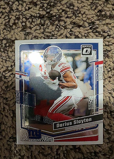 2023 Panini Donruss Optic #142 Darius Slayton — front