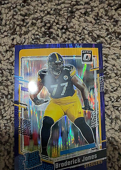 2023 Donruss Optic #285 Broderick Jones — front