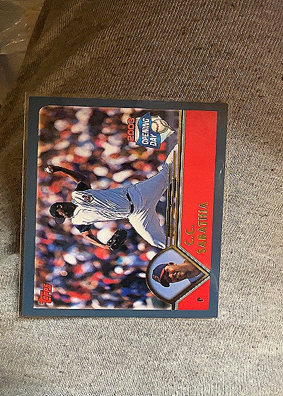 2003 Topps #143 C.C. Sabathia — front