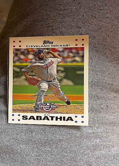 2007 Topps #N/A C.C. Sabathia — front