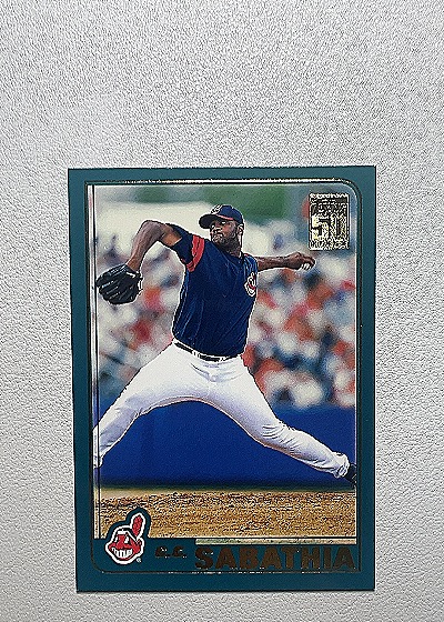 2001 Topps #TBD C.C. Sabathia — front