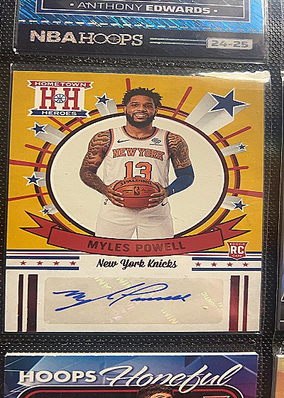 2020 Panini Chronicles #HH-MYP Myles Powell — front