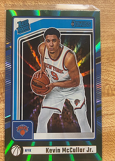 2024 Donruss #248 Kevin McCullar Jr. — front