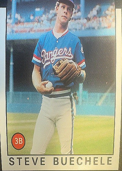 1986 Topps #397 Steve Buechele — front