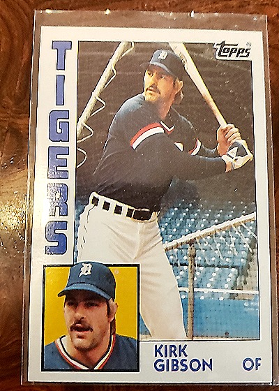 1984 Topps #65 Kirk Gibson — front