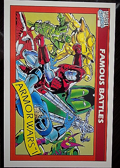 1990 Impel #108 Armor Wars — front
