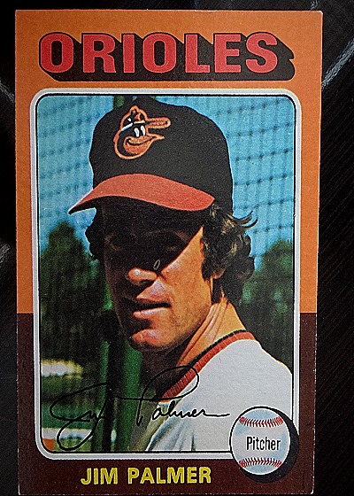 1975 Topps #335 Jim Palmer — front