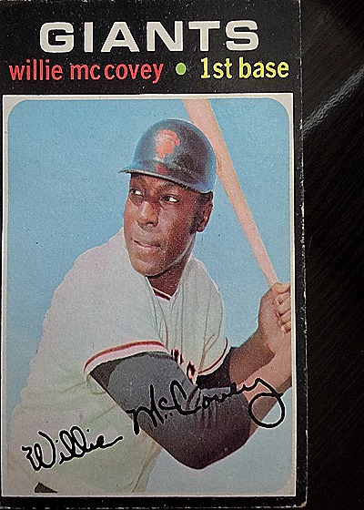 1971 Topps #50 Willie McCovey — front