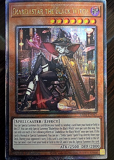 2020 Yu-Gi-Oh! #RA04-EN047 Diabellstar the Black Witch — front