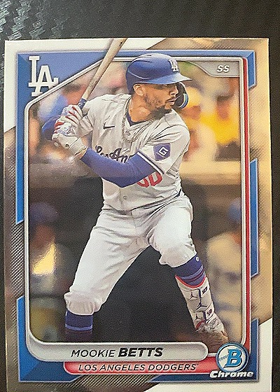 2024 Bowman Chrome #62 Mookie Betts — front