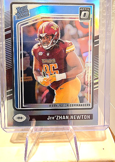 2024 Donruss Optic #N/A Jer'Zhan Newton — front