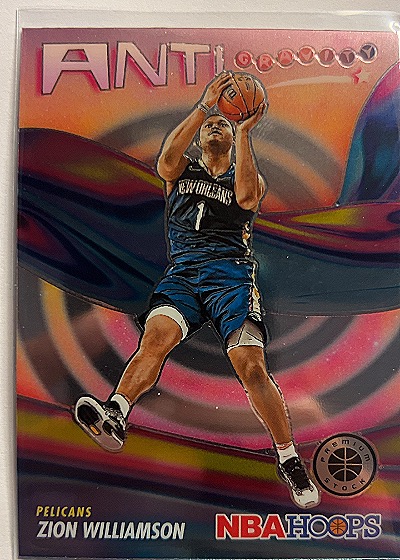 2023 Panini NBA Hoops Premium Stock #1 Zion Williamson — front