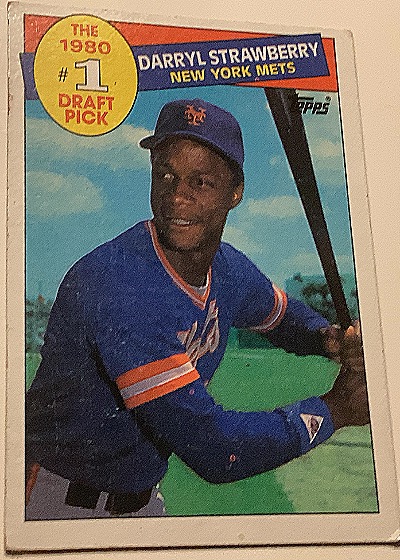 1985 Topps #278 Darryl Strawberry — front