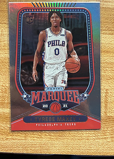 2020 Panini #N/A Tyrese Maxey — front