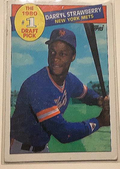 1985 Topps #278 Darryl Strawberry — front