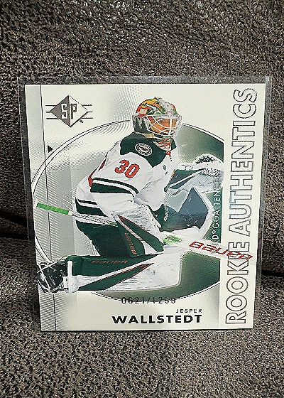 2024 Upper Deck SP #102 Jesper Wallstedt — front