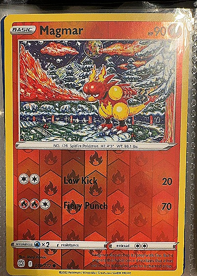2022 Pokémon #019/172 Magmar — front