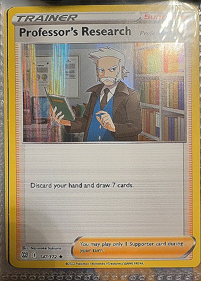 2022 Pokémon #147/172 Professor's Research — front