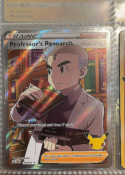 2021 Pokemon #024/025 Professor's Research — front