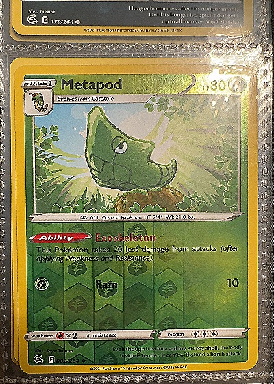 2021 Pokémon #002/264 Metapod — front