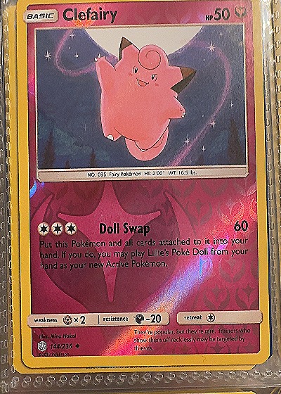2019 Pokemon #144/236 Clefairy — front