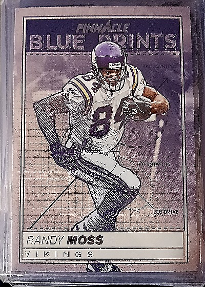 1997 Pinnacle #N/A Randy Moss — front