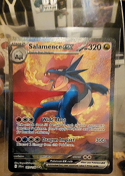 2023 Pokemon #187/159 Salamence — front