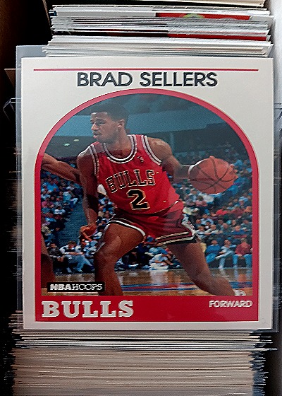 1989 NBA Hoops #139 Brad Sellers — front