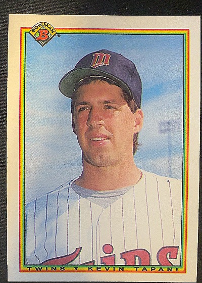1990 Bowman #407 Kevin Tapani — front