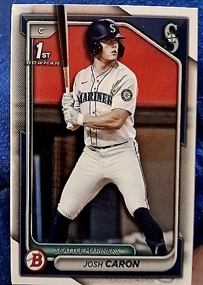 2024 Bowman #BD-155 Josh Caron — front