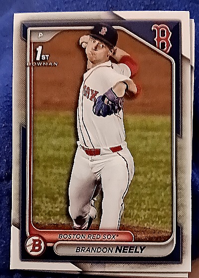 2024 Bowman #BD-122 Brandon Neely — front