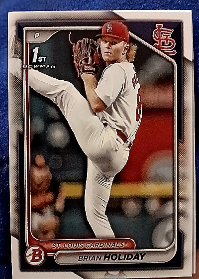 2024 Bowman #BD-137 Brian Holiday — front