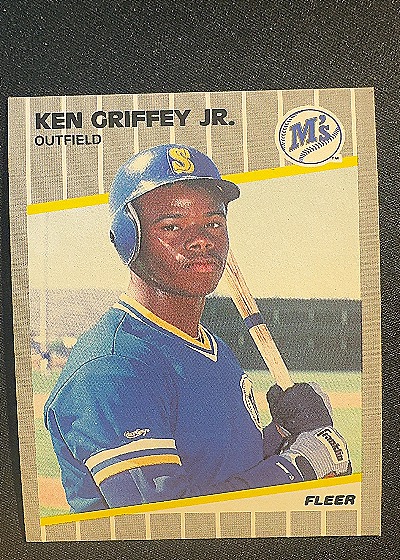 1989 Fleer #548 Ken Griffey Jr. — front