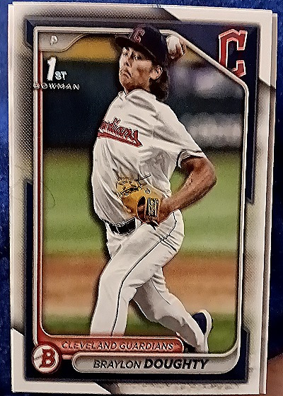 2024 Bowman #BD-37 Braylon Doughty — front