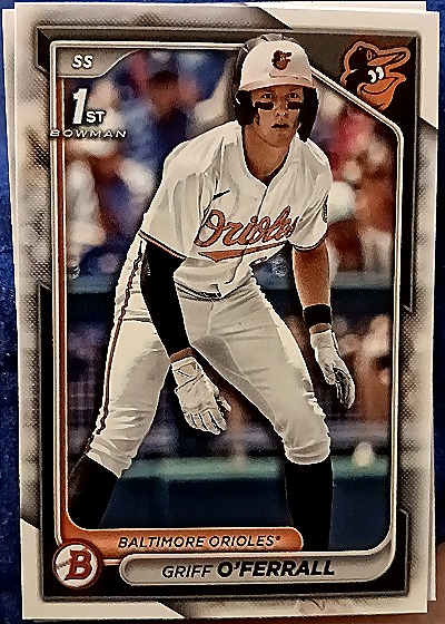 2024 Bowman #BD-21 Griff O'Ferrall — front