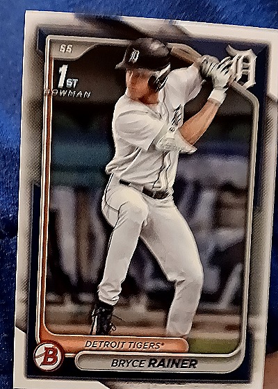2024 Bowman #BD-86 Bryce Rainer — front