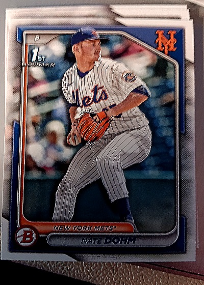 2024 Bowman #BD-101 Nate Dohm — front