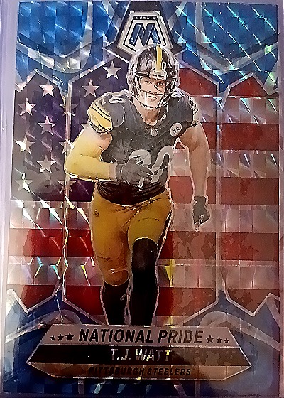 2024 Panini Mosaic #266 T.J. Watt — front