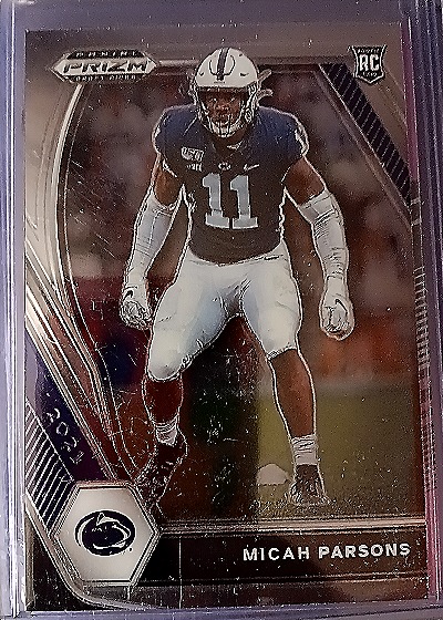2021 Panini Prizm #136 Micah Parsons — front