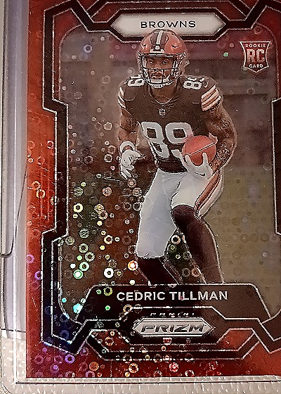2023 Panini Prizm #321 Cedric Tillman — front