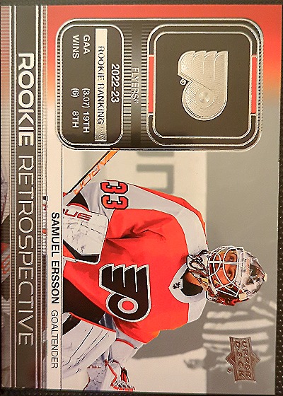 2023 Upper Deck #RR-8 Samuel Ersson — front