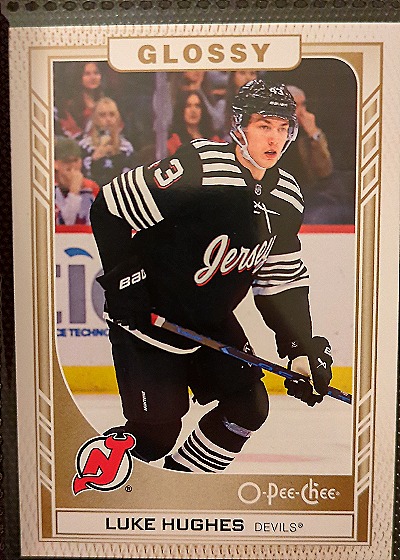 2023 O-Pee-Chee #R-9 Luke Hughes — front