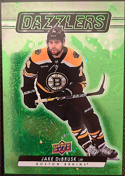 2023 Upper Deck #DZ-1 Jake DeBrusk — front